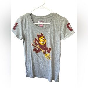 VS PINK Vintage Y2K Collegiate Collection Arizona Sun Devils tee, Size S